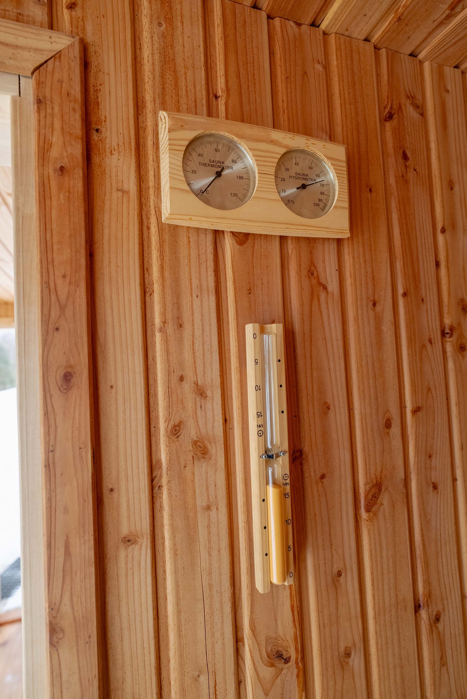 Sauna ogrodowa 240x575 z prysznicem - zdjęcie 8