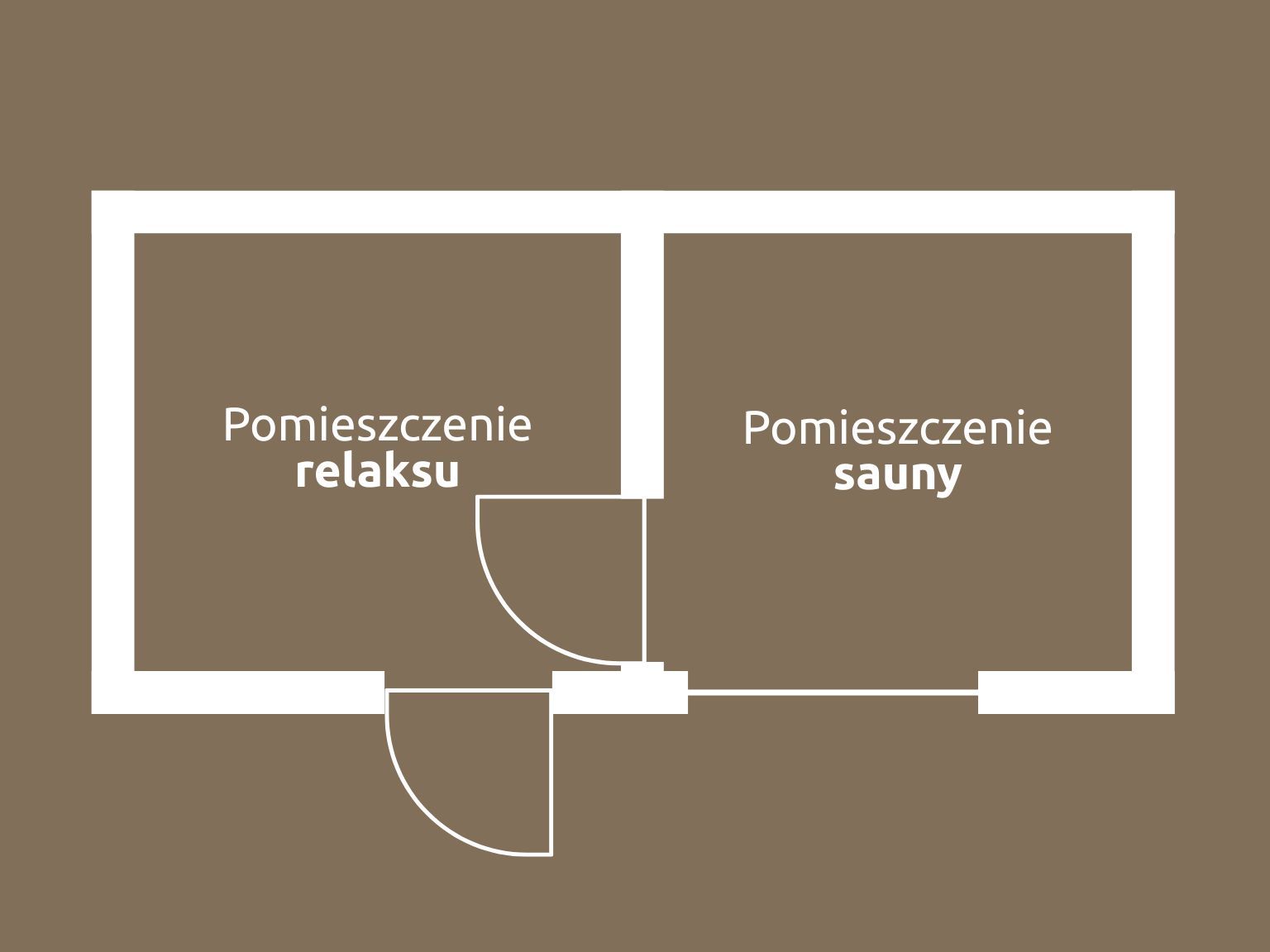 Sauna ogrodowa 240x460 z pomieszczeniem relaksu - zdjęcie 2